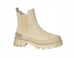 Marco Tozzi Bézs női bokacsizma platformtalpon Marco Tozzi 25420 r38 (25420)