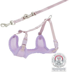 TRIXIE hám+póráz Puppy Soft 26-34cm/10mm S-M lila 15564 (TX15564)