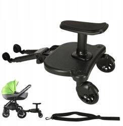  Babakocsi Pótágy Ülőfelülettel Fekete Univerzális 25KG 3-7 éves (ZREE DOSTAWKA DO WÓZKA)