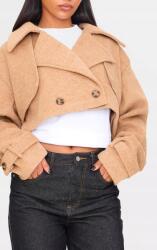 Prettylittlething KU345 Prettylittlething Rövid Kétsoros Edzőkabát (48) Xs