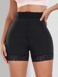 Shein HC11317 Shein Leggings Kerékpáros Rövidnadrág Fekete Csipke (41) L