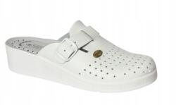 Sanital Flex Női bőr papucs Sanital Flex 708/I állítható fehér méret 39 (708/I)