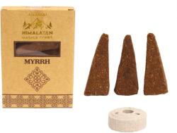  Conuri Parfumate Myrrh - Ananda Himalayan Masala - Energie pentru Somn si Odihna - 7 Buc