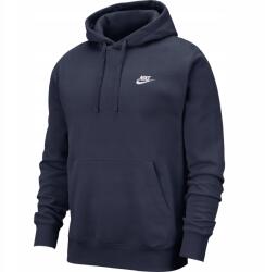 Nike Club Fleece kapucnis pulóver sötétkék BV2654-410 méret L (BV2654-410)