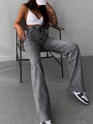 Shein KC04102 Shein Egyenes Szárú Farmer Nadrág Magas Derékkal (48) S