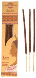  Betisoare Parfumate Premium Amber - Sacred Elements pentru Liniste Profunda - 8 Buc