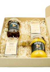 Malinowy Bartnik Ajándékcsomag 2x tea, 2x méz, virágpor Idei Mézek