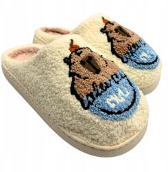 Chung shi Kapibara Téli Papucs Női Férfi Meleg Puha Bambusz 38-39 (Kapcie Kapibara Papcie Laczki Papucie Domowe)