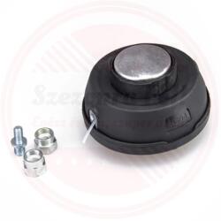  Fűkasza bozótvágó kézi befűzős fémbetétes univerzális damilfej M8 / M10 / M12 (Fd-10)