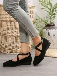 Shein IC43310 Shein Fekete Balerinacipő Kis Méretben (48) 38 (sx2406126444125066)