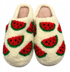 Chung shi Téli Papucs Görögdinnye Gyümölcs Női Gyerek Meleg Bambusz méret 36-37 (Kapcie Arbuz Papcie Laczki Papucie Domowe)