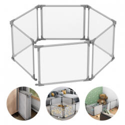 Tulano Tarc de joaca bebelusi hexagonal, pliabil si ajustabil Cozy 70 configurabil (5903796015935)