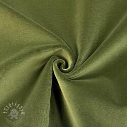  Bársony anyag VELVET PREMIUM khaki