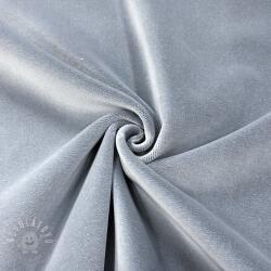  Bársony anyag VELVET PREMIUM blue grey