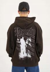 Prosto Kapucnis pulóver Prosto Shadow mosott fekete (5907494502292)