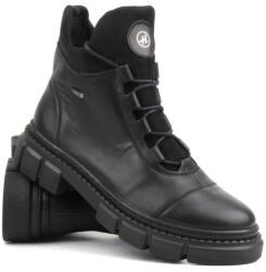 Helios Női Bakancs Helios 556 Kényelmes Cipzáras, Fekete (556)