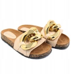  Stephan papucsok arany színű szemekkel méret39 Wsl 151 profilozott talp (WSL 151)