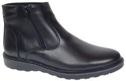 RUSAY Ghete barbati casual din piele naturala cu fermoar imblanite Corsa - GF1203CSN, marimea 37