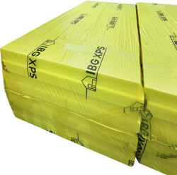 IBG ТОПЛОИЗОЛАЦИОННА ПЛОЧА xps 10см/125х60см ibg ЖЪЛТ (ibg isolation 100)