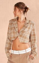 Prettylittlething IC13201 Prettylittlething Rövid Kockás Blézer (48) L