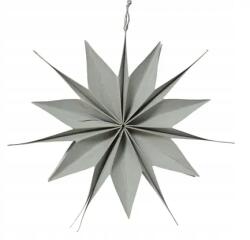 Kaemingk Világoszöld Papír Csillag Karácsonyi Dísz 20X3, 8 CM (8720725524200)