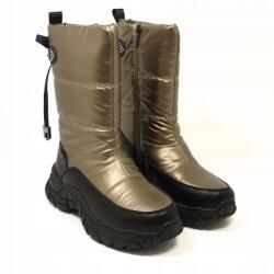 Loretta Vitale Arany színű női hócsizma vastag talppal Loretta Vitale 1901-23-Z515 m36 (1901-23-Z515)