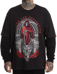 SULLEN tricou bărbătesc cu mânecă lungă SULLEN - TIME SPENT 2FER - SCM7004_VBK