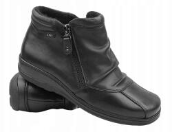 Axel Női Bakancs, Fekete, Bőr, Cipzár, Size H (1725.CZARNY)