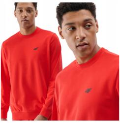 4F Férfi sportos pamut pulóver, kerek nyakkivágás, 80% pamut, 20% poliészter (4FWMM00TSWSM1767)