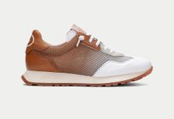 Hispanitas Női sneaker cipő, fehér-barna Hispanitas BHV253869, 36-os méret (BHV253869)