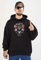 Prosto kapucnis pulóver Athletic, fekete (5907494503336)