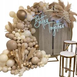 brokatove Boho Lufik Fürdő Bézs Fehér Matt Pezsgőszínes Esküvő Nagyon Elegáns