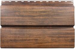 Top Profil Sistem Lambriu metalic striat Venus Imitatie lemn Finisaj Mahon 150 cm x 10 buc (22827)
