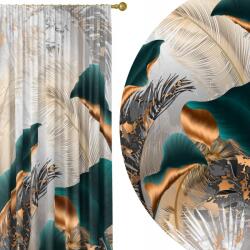 HomeView Kész Függöny Béka Szalag Hosszú 140X270 Függöny 111 Rövidítés Ingyen (H-ZAS111-140x270)