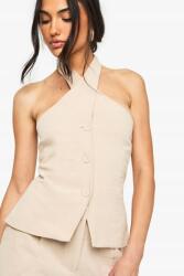 Boohoo FC35314 Boohoo Mellény Nyakkivágással Halter Gombokkal (48) M