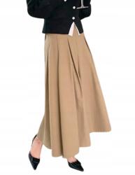 Shein Barna Cipzáras Maxi Szoknya Egyenes Xl-es