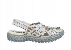 Rock Spring Szürke, fonott női szandál Rock Dakota Rose Platinum r41 (Dakota Rose Platinum)