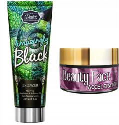 Tan Desire Amazingly Black Beauty Face tégely