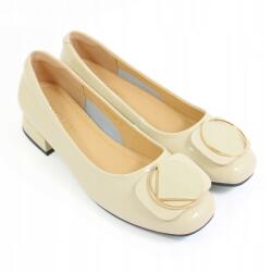 Loretta Vitale Balerinák Loretta Vitale lakkozott bőr bézs színű 36-os méret E40305 (E40305b)