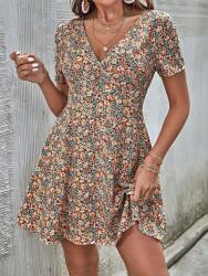 Shein KC81208 Shein Ruha Mini Virágmintás (47) M