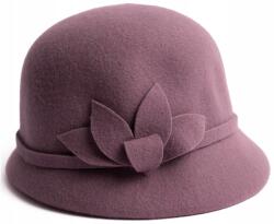 Szaleo Lucy elegáns filc kalap gyapjú, női, meleg Piszkos rózsaszín
