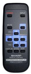 Sharp rrmcg1016mppz - оригинален дистанционен контрол (rrmcg1016mppz) Дистанционно