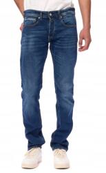 Replay Férfi Farmer Csőnadrág Kék Koptatott Pamut 31/32 Ápr