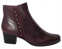 Piazza Bőr bokacsizma Piazza 960153-41 bordó (bordó) 40-es méret (960153-41)