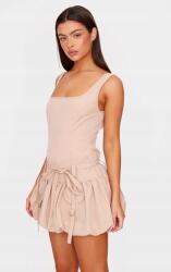 Prettylittlething CC13117 Ruha Vállpántokkal Bézs Prettylittlething (47) M