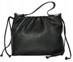 Barberinis Barberini's fekete, ráncolt bőr táska 359 (359)