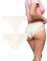 Moraj Női bugyi, csipkés, Size L, 2 db-os csomag (1900-008/2)