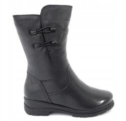 Caprice Kényelmes Bőr Bokacsizma Vastag Talppal Caprice 38 (26410-41)