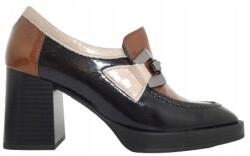 Pitillos Fekete lakkbőr félcipő Pitillos 5484, 39-es méret (5484)