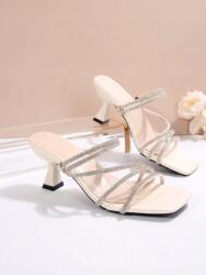 Shein A44113 Shein Díszített Sarokpapucs (41) 38 (SX2306257954161116)